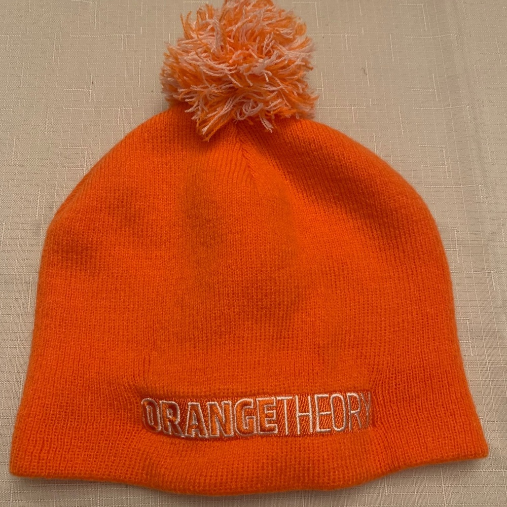 Orangetheory Beanie Pom Pom